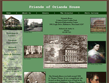 Tablet Screenshot of friendsoforiandahouse.com
